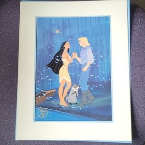 11x14 Pocahontas Commemorate Lithograph Poster